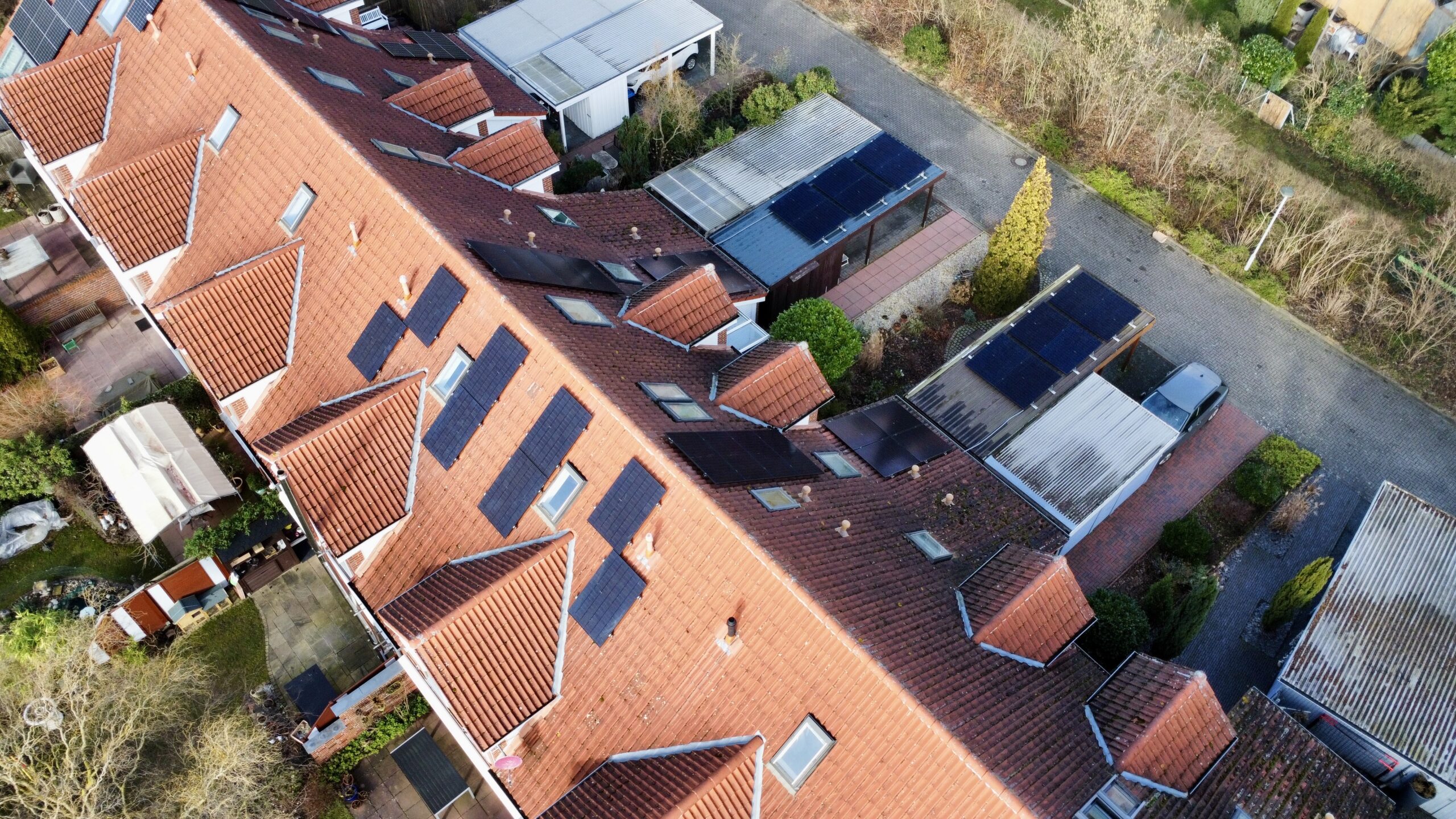 Photovoltaikanlage für ein Reihenhaus aus Hannover
